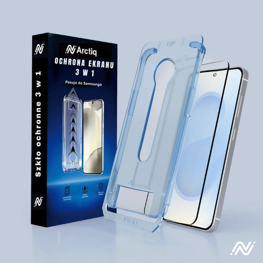 Arctiqo™ 3-w-1 szkło ochronne