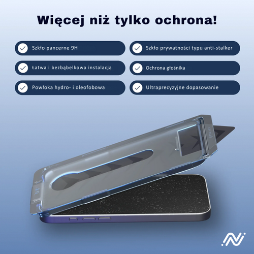 Arctiqo™ 3-w-1 szkło ochronne