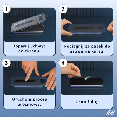 Arctiqo™ 3-w-1 szkło ochronne