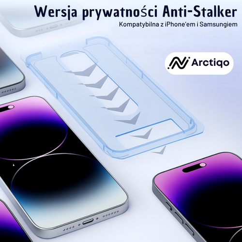 Arctiqo™ 3-w-1 szkło ochronne