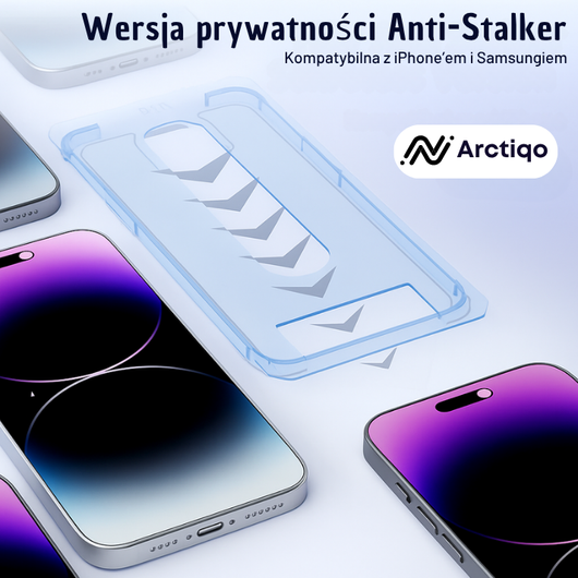Arctiqo™ 3-w-1 szkło ochronne