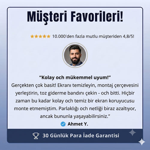 Arctiqo™ 3 í 1 skjávörn