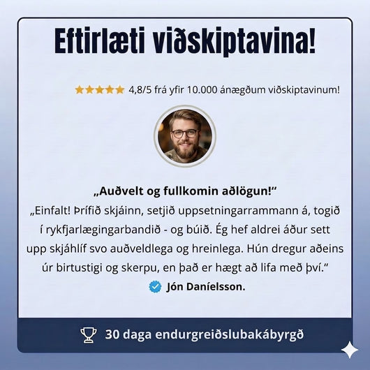 Arctiqo™ 3 í 1 skjávörn