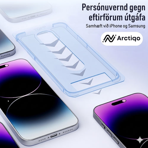 Arctiqo™ 3 í 1 skjávörn