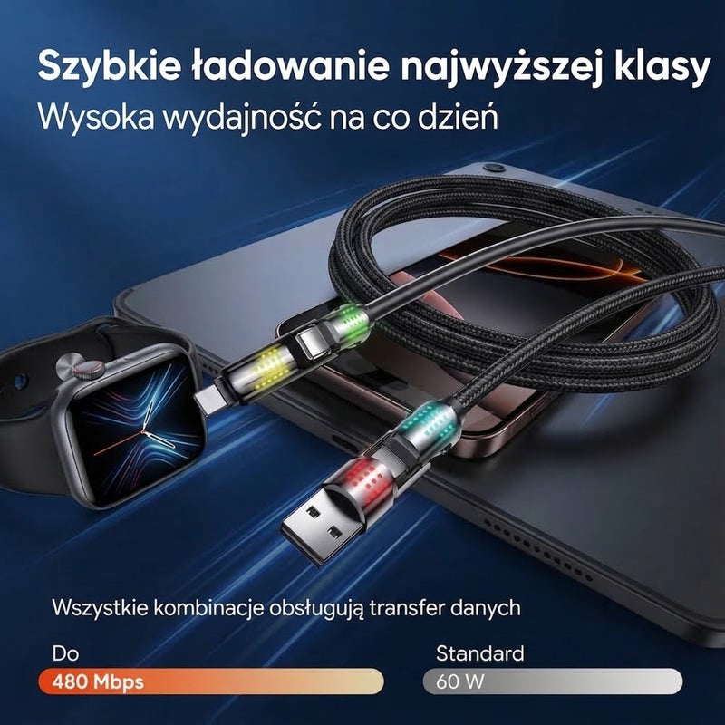 Arctiqo 4-i-1 Kabel - 240W